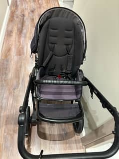 used anex m type stroller with car seat