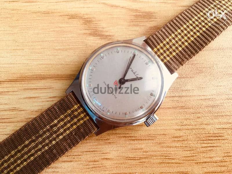 Ruhla Antimagnetic Vintage Mechanical Watch 0