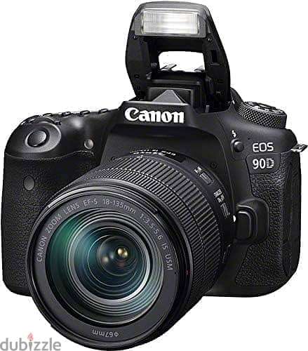 Canon 3616C016 90D Digital SLR Camera with 18-135 IS USM Lens - Black 4