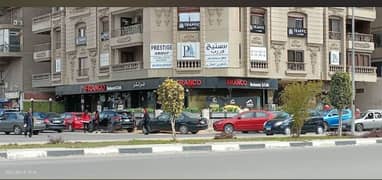 مطعم للايجار في مصر الجديده متشطب وبه مدخنه واجهه 9م 0