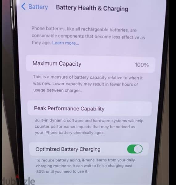 iphone 14 pro max (100% battery) warranty 1