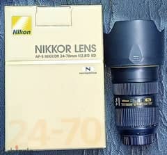 Nikon 2470 f2.8 v1 نيكون فيرجن واحد