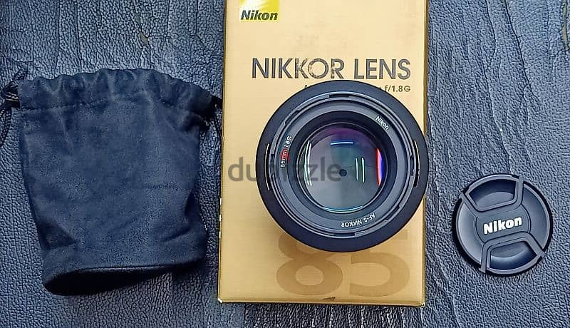 Nikon 85 f1.8 g نيكون 5