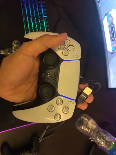 PS5 Controller with type c cable for free