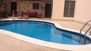 For rent 2bd villa with private pool&access beach للايجار فيلا غرفتين 0