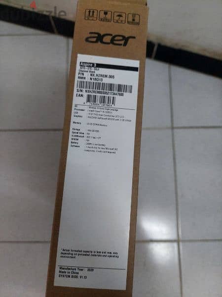 Laptop Acer A315-57g i5 جيل عاشر 1