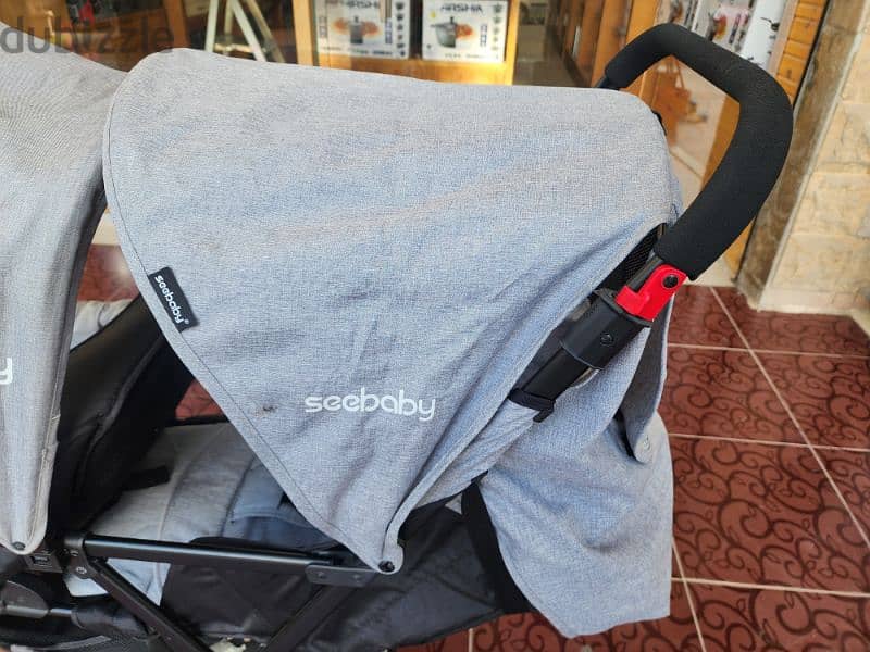 stroller seebaby twin 2
