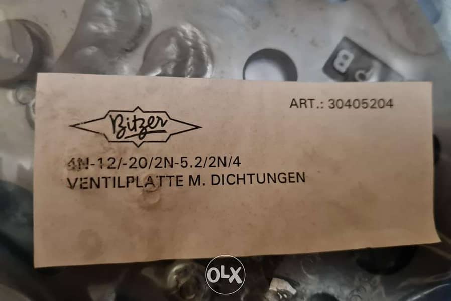 Bitzer valve plate 30405204 3