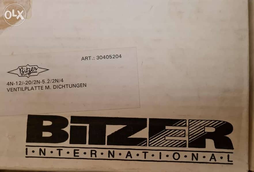 Bitzer valve plate 30405204 4