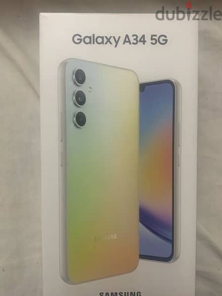 Samsung a34 256 8ram ا 3