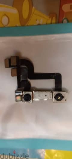 كاميرا اماميه للايفون XR اصليه اورجينال بالقاعده كامله خلع من جهازه 0
