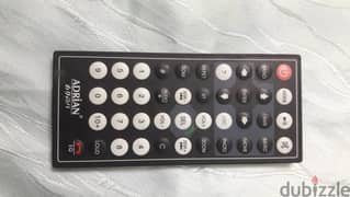 Adrian remote control for DVD