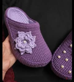 crochet Crocs,,size 38 ,,39