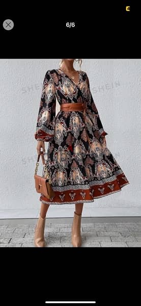 dress from shein فستان من شي ان 2