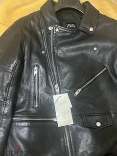 Original Zara Leather Jacket 0