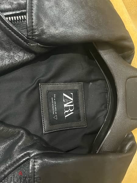 Original Zara Leather Jacket 1