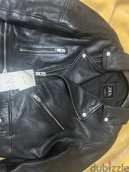 Original Zara Leather Jacket 2