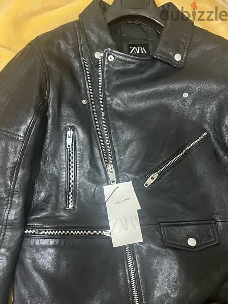 Original Zara Leather Jacket 4