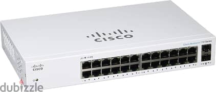 سويتش جيجا سيسكو جديد 24 بورت Cisco CBS110-24T