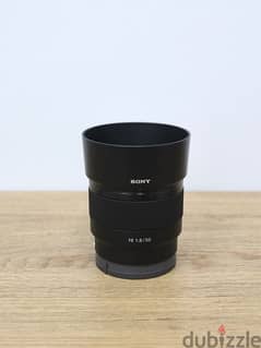 Sony lens 50mm 1.8 zero 0