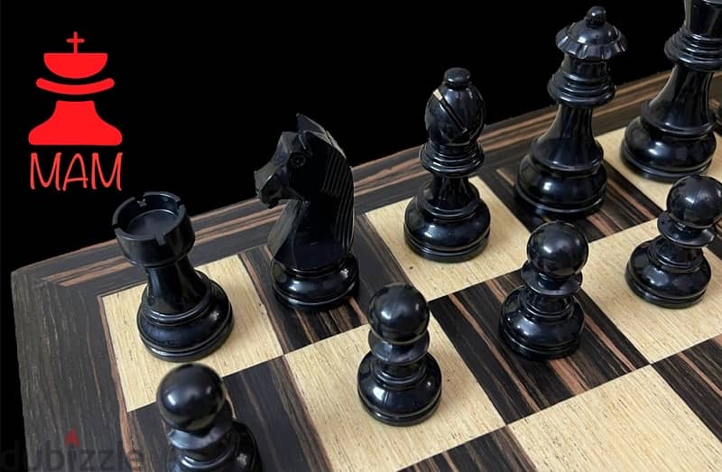 German knight chess ( MAM ) brand شطرنج فائق الجوده 2