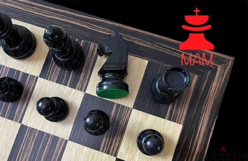 German knight chess ( MAM ) brand شطرنج فائق الجوده 4
