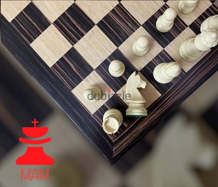 German knight chess ( MAM ) brand شطرنج فائق الجوده 5