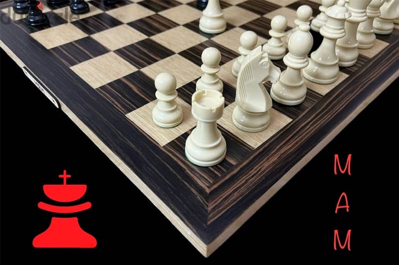 German knight chess ( MAM ) brand شطرنج فائق الجوده 8