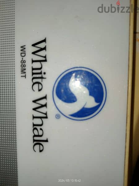 وايت ويل غسالة فوق أوتوماتيك  تحميل الملابس من الاعلي، 8 كيلو لون أبيض 1