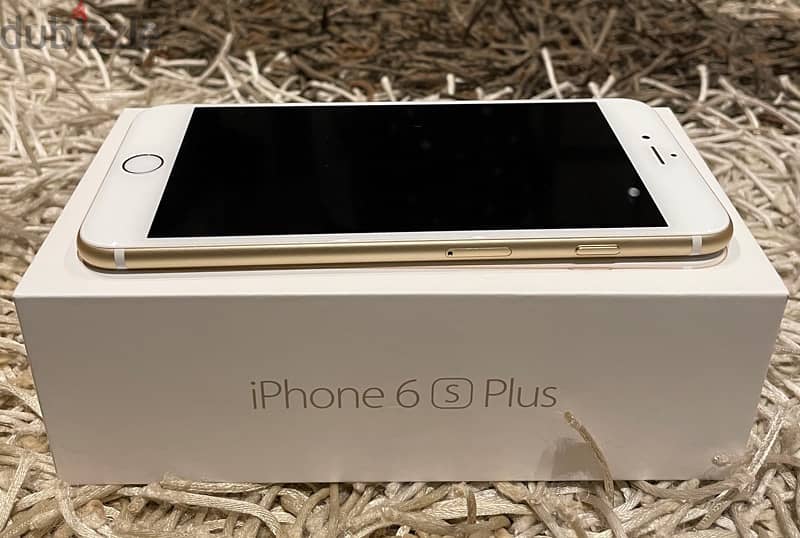 iphone 6s plus 64 gold حالة شاذة بالكرتونة 6