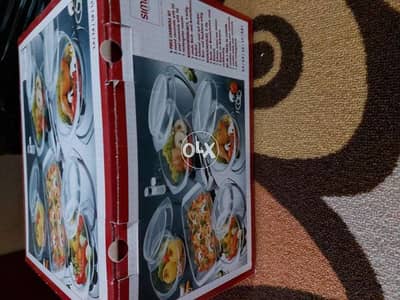 طقم بايركس ٩ قطع جديد لم يستخدم