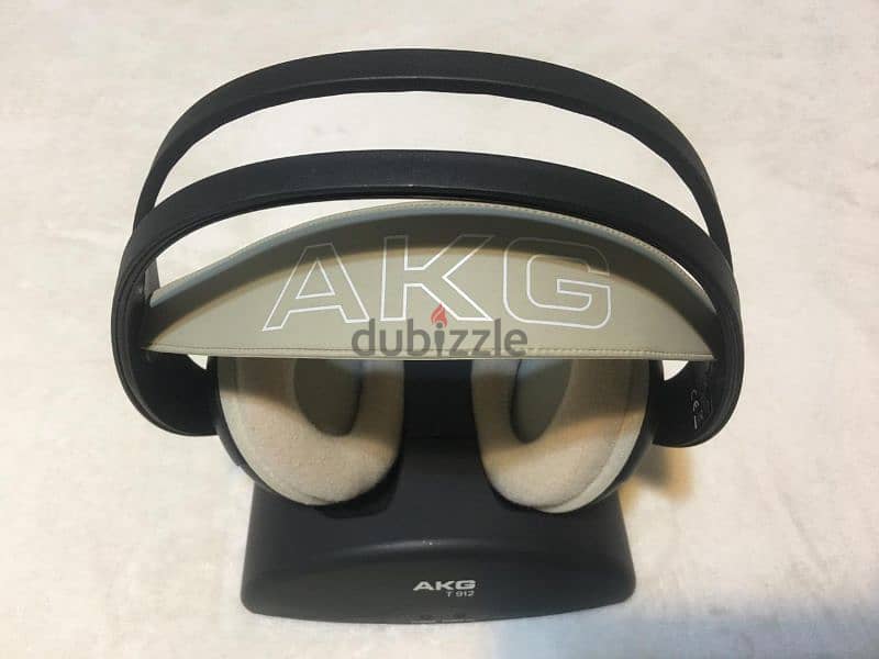 AKG T912 Bluetooth Wireless Headphones - سماعات وايرلس اى كيه جى 5