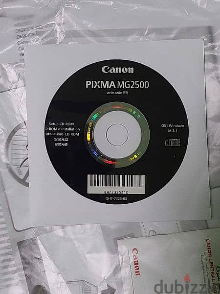 Copy, ink jet printer and scanner Canon PIXMA 2500طابعة كانون 3