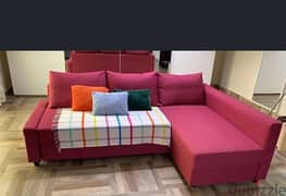 IKEA sofa bed with storage