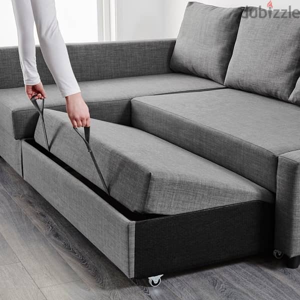 IKEA sofa bed with storage 2