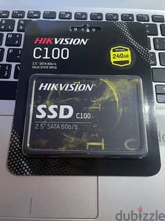 لسا جديد ماستخدمش Sdd Hicvision 240GB
