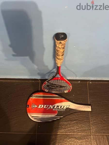 مضرب سكواش مركه dunlop 4