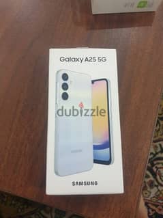 موبايل للبيع Samsung galaxy 25a 5g 256gb 8ram جديد متبرشم