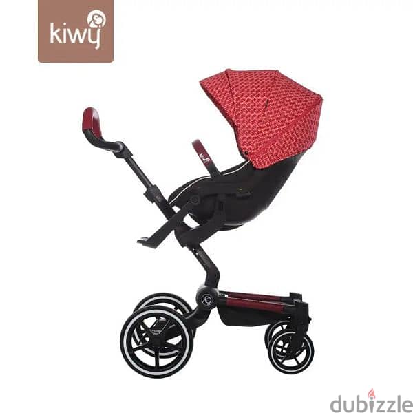 KIWY #BABY stroller 3*1 premium Quality Black  colour 3
