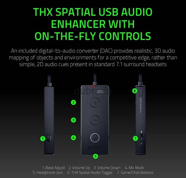 Razer Kraken Tournament Edition Thx 7.1 Surround Sound Gaming Headset 2