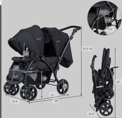 twin stroller 0