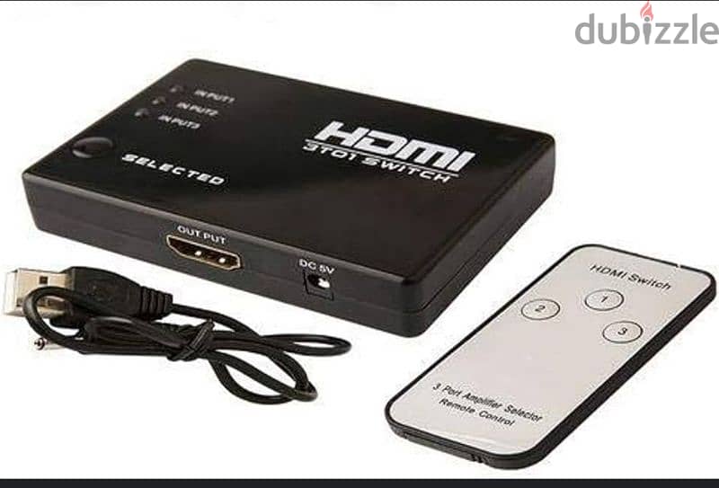 منفذ HDMI التبديل محدد المحول فاصل المحور + جهاز التحكم عن بعد ل Ps3 0