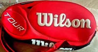شنطة مضارب تنس وسكواشWilson 6 Racket Limited Edition Bag Thermoguard -