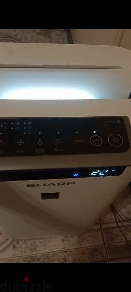 Sharp Air purifier منقي هوا مستعمل كالجديد 9