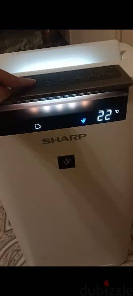 Sharp Air purifier منقي هوا مستعمل كالجديد 10