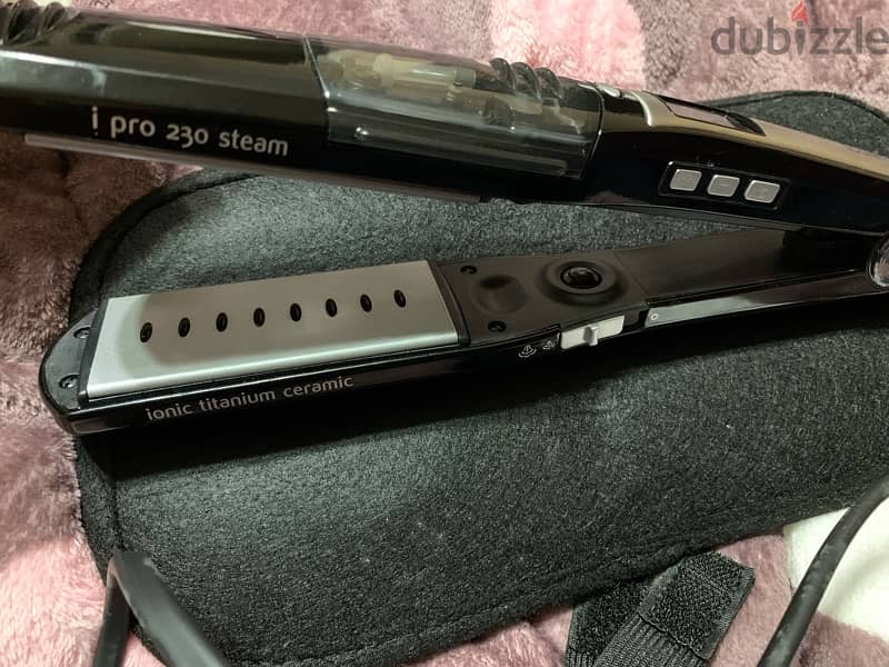 مكواة فرد الشعر بيبي ليس اي برو 230 ستيم babyliss I-pro 230 steam 6