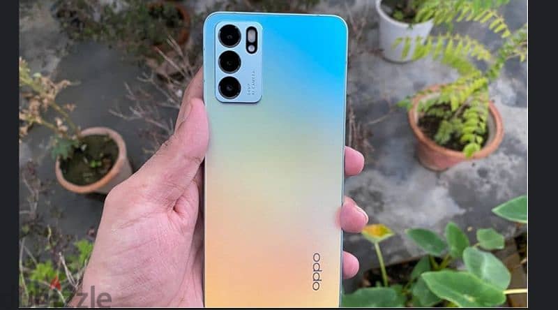 OPPO Reno 6 5g الجهاز استعمال خفيف جدا جدا مفهوش خدش 0