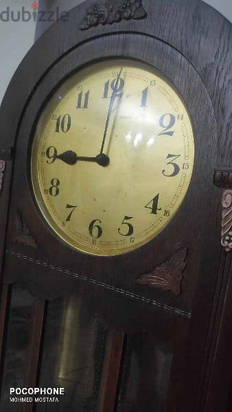 ساعة جراند فازر الماني خشب صندل انتاج 1920م 2