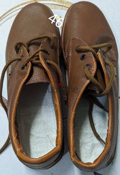 كوتشي حذاء جلد طبيعي مستعمل وجديد خامة وجودة ومتانة 13