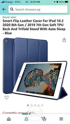 IPad 8 or any 10.2” Tab Smart Case Cover 0